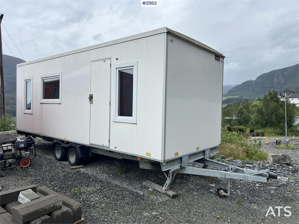 Scanvogn Residential Barracks w/ 2 bedrooms, shower, toilet 2017 21163 Scanvogn Residential Barracks w/ 2 bedrooms, shower...