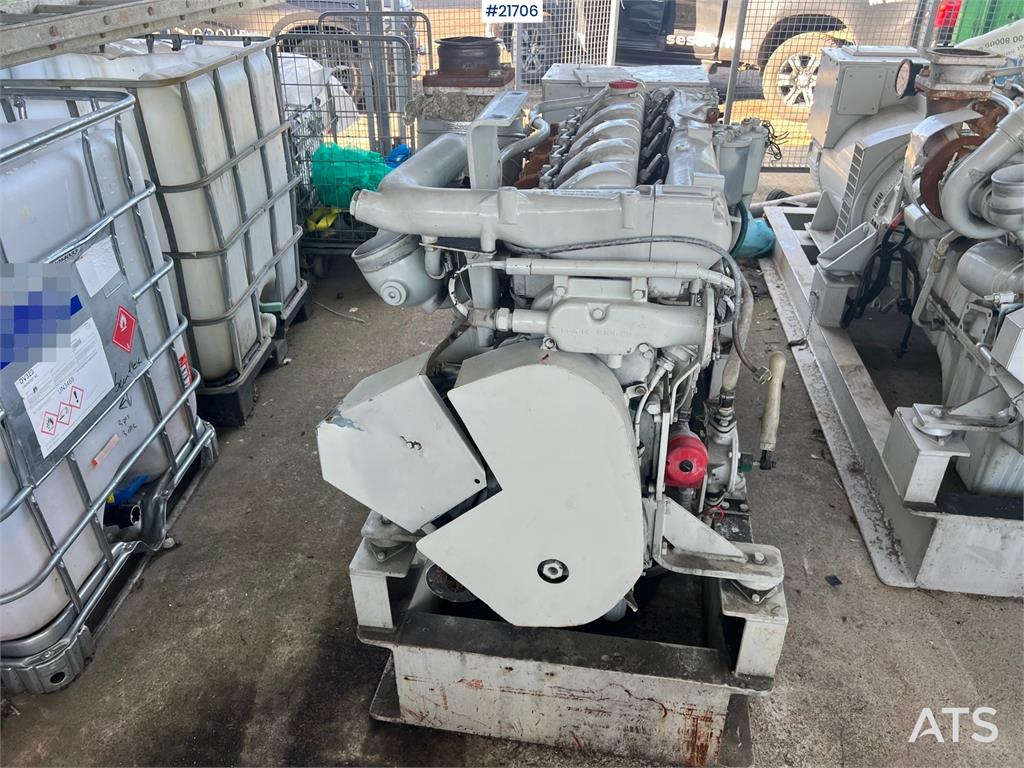 Man-stamford diesel generator w/ low hours 1985 21706 Man-stamford diesel generator w/ low hours 1985 1 Generators image 3