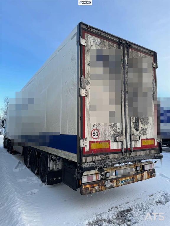 Krone box semi-trailer with Thermo King unit 2015 22125 box semi-trailer with Thermo King unit 2015 1 Refrigerated semi tr...