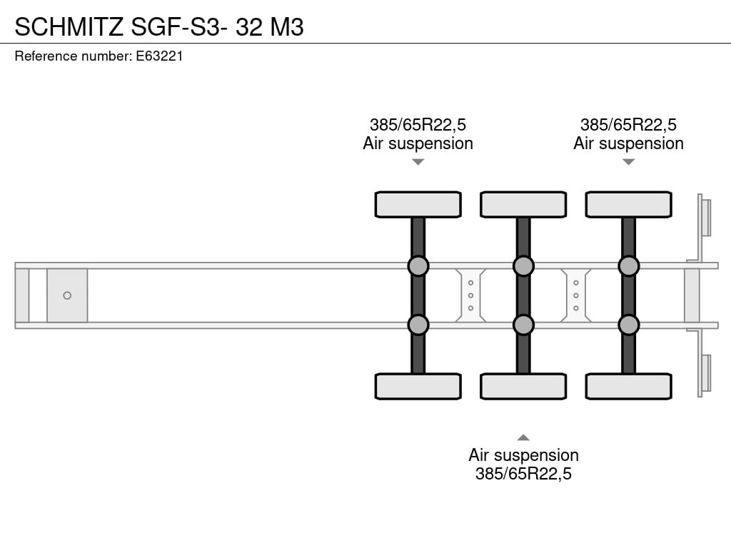 SCHMITZ SGF-S3- 32 M3 2018 E63221 Schmitz Cargobull SGF-S3- 32 M3 2018 1 image 12