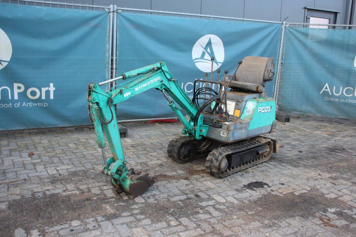 Mini excavator Komatsu PC03-1 Diesel 5.5kW PC03-1 1 image 8