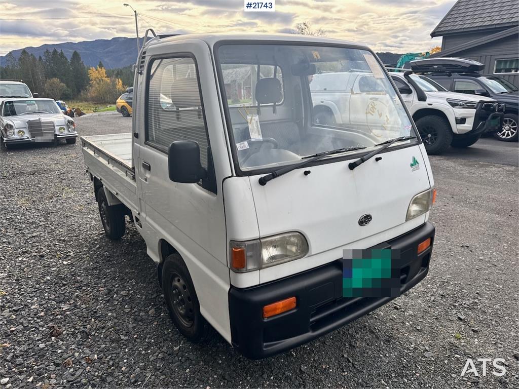 Subaru Sambar 4x4 truck. 1993 21743 Subaru Sambar 4x4 truck. 1993 1 Closed vans image 7