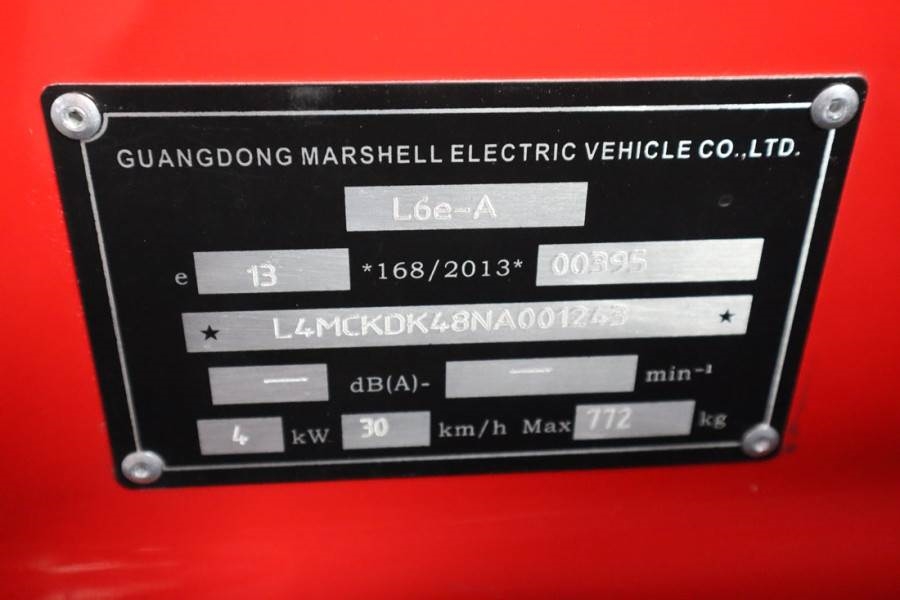 BRINGO L6E-A Dutch Registration, Valid inspection, 2023 BRINGO - L6E-A - 62198 Bringo L6E-A Dutch Registration, Valid insp...