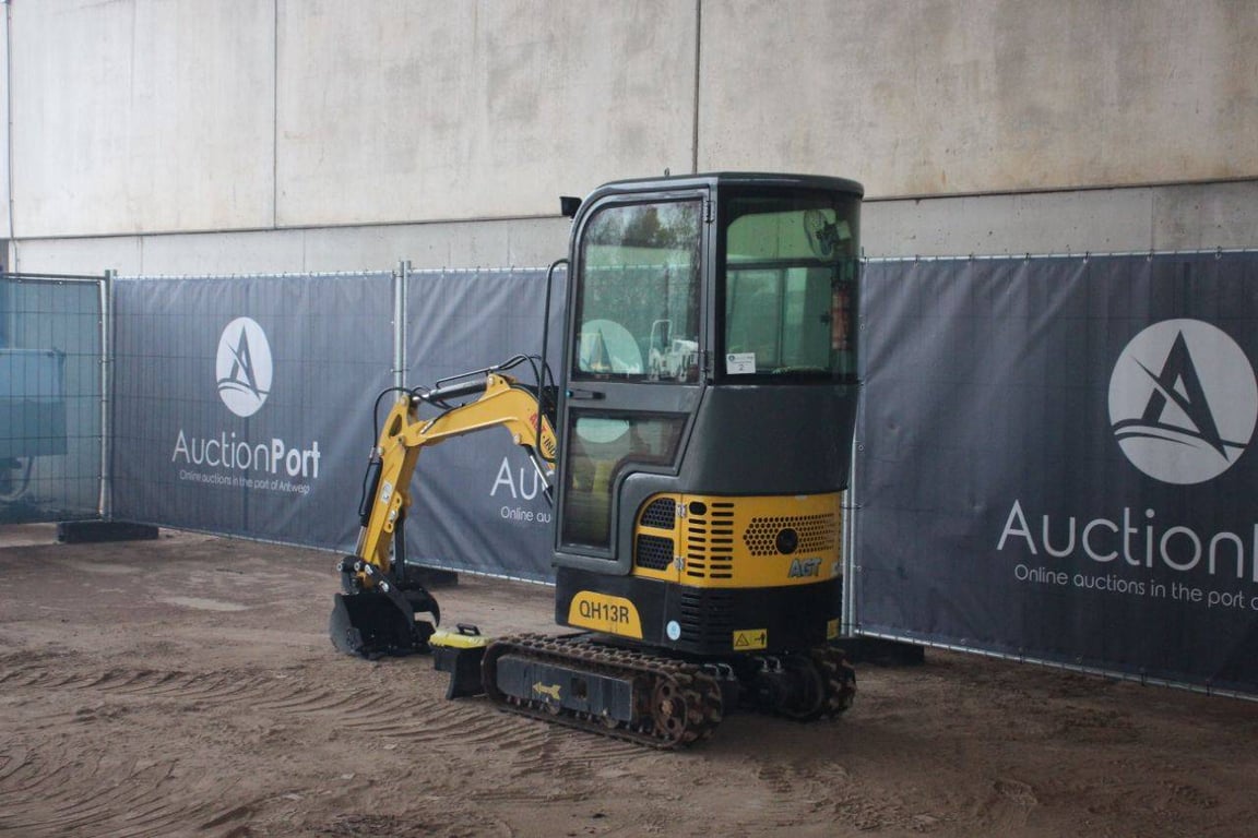 Mini Excavator AGT Industrial QH13R Diesel 2024 New 2024 AGT Industrial QH13R 2024 0 image 3