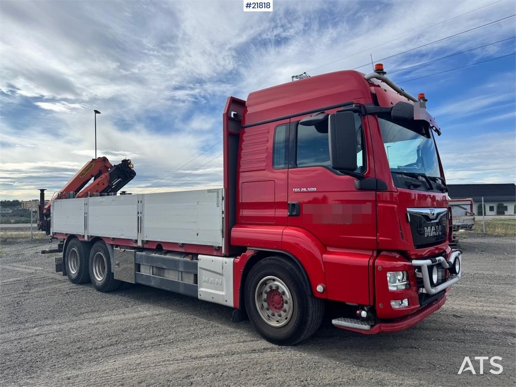 MAN TGS 26.500 6x4 Crane Truck with 19 t/m Rear-Mounte 2017 21818 TGS 26.500 6x4 Crane with 19 t/m Rear-Mounte 2017 1 Cran...