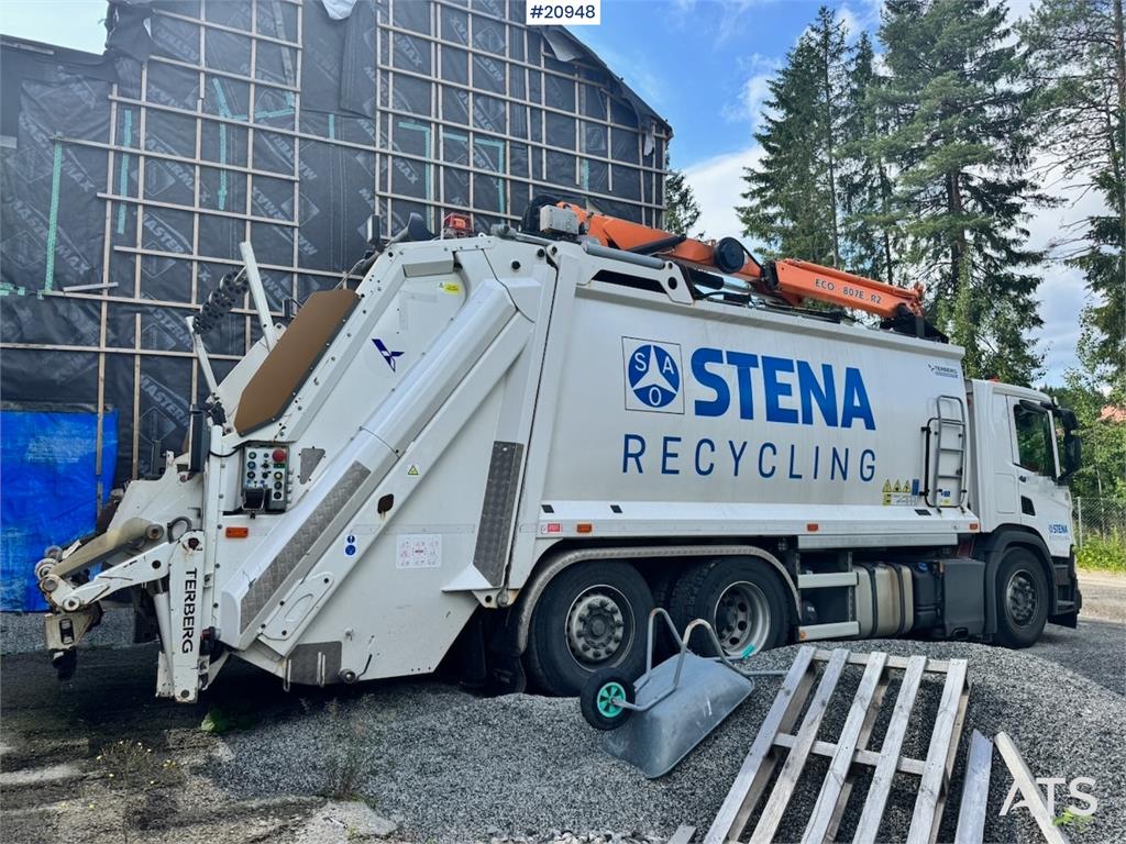 Scania P410 Compactor truck w/ Crane. 2023 20948 P410 Compactor truck w/ Crane. 2023 1 image 3