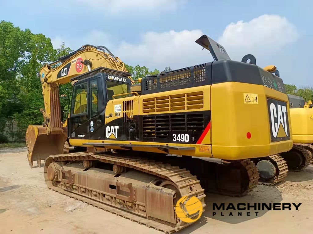 349D Caterpillar 90% new Good Condition 349D 2020 1 Crawler Excavators image 9