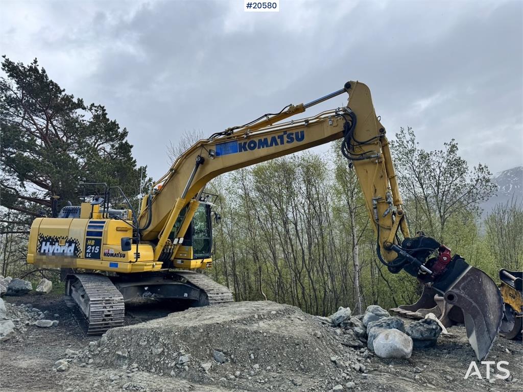 Komatsu HB215LC-2 Crawler excavator w/ GPS, Rototilt and 2 2014 20580 HB215LC-2 Crawler excavator w/ GPS, Rototilt and 2 2...