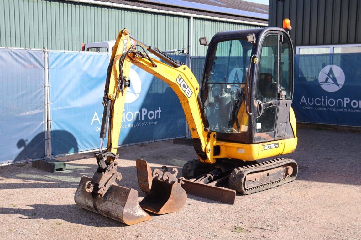 Mini excavator JCB 8018 CTS Diesel 2014 2014 8018 CTS 2014 1 image 9