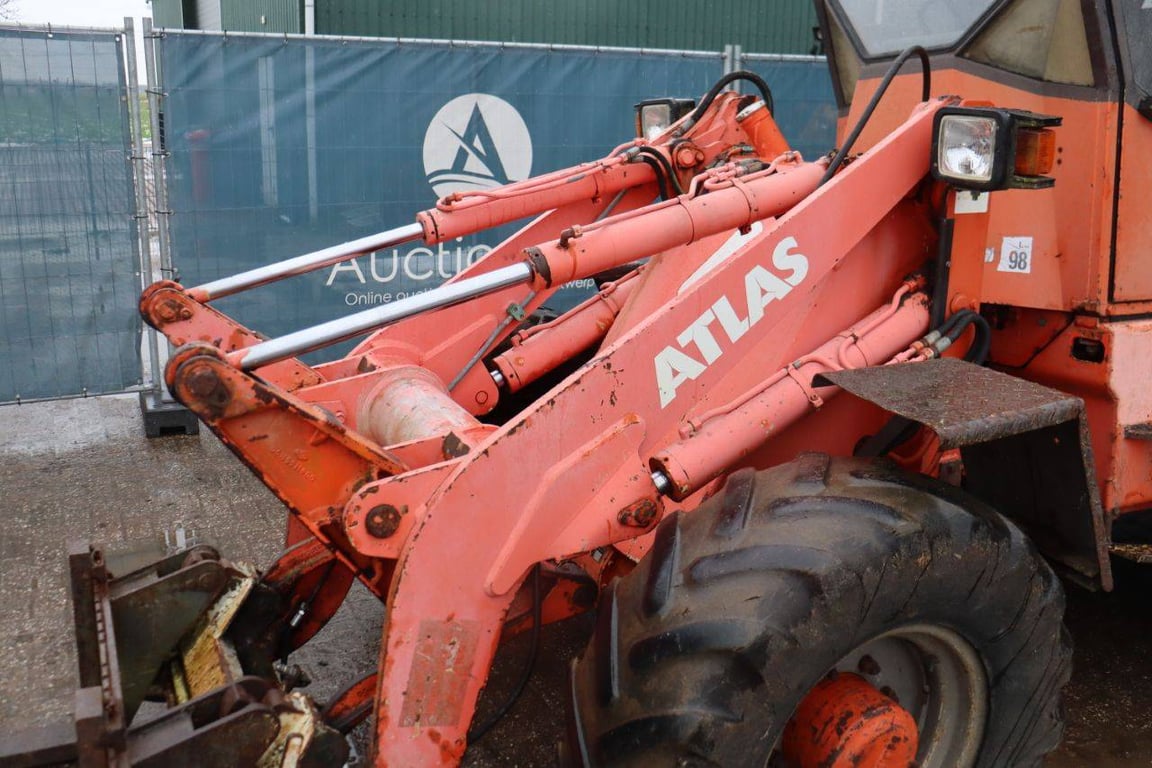 Wheel loader Atlas 72E Diesel 49kW 1994 1994 72E 1994 1 image 14