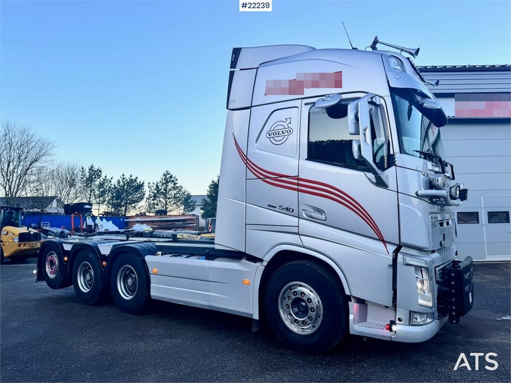 Volvo FH540 Tridem Hook Truck – Snow Plough Equipped – 2 2016 22239 FH540 Tridem Hook Truck – Snow Plough Equipped – 2 201...
