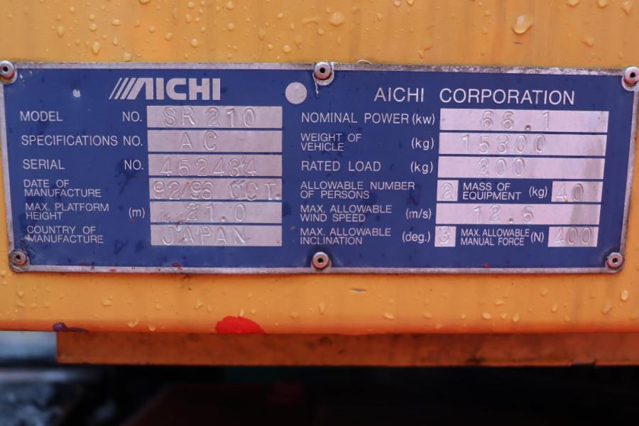 Aichi SR210 As-Is, Diesel, Tracked, 23m Working Height, 1996 AICHI - SR210 - 61903 SR210 As-Is, Diesel, Tracked, 23m Worki...