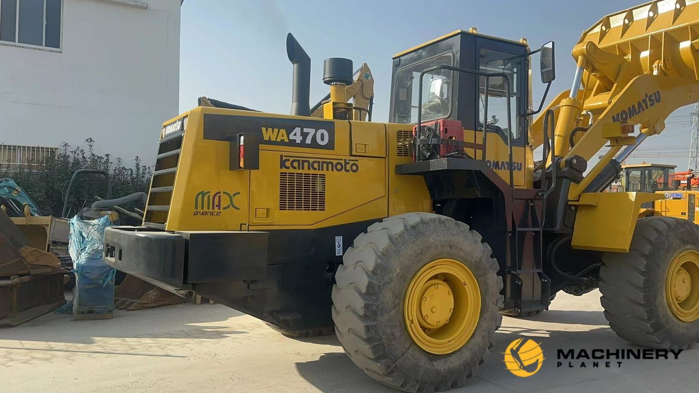 WA470-3 Komatsu good price hot sale made in japan Original WA470-3 2018 1 Wheel Loaders image 4