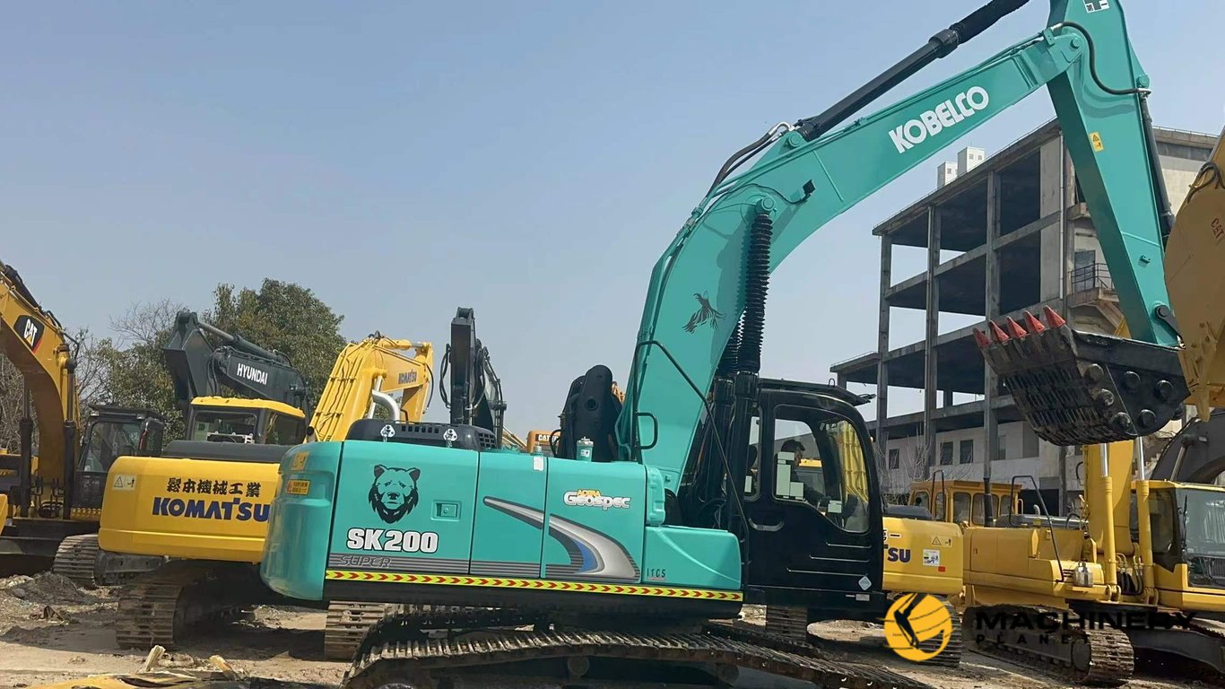 Kobelco SK200-8 Crawler Excavator Good Condition Hot Sale SK200-8 2019 1 Crawler Excavators image 2