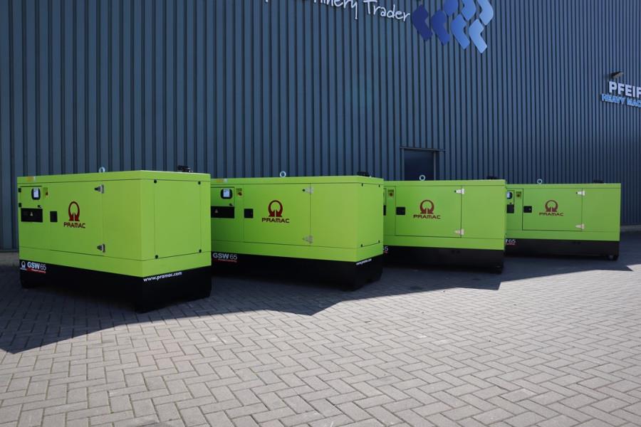 Pramac GSW65P-ACP Diesel, 63 kVA, Also Available For Rent 2021 PRAMAC - GSW65P-ACP - 60887 Pramac GSW65P-ACP Diesel, 63 kV...