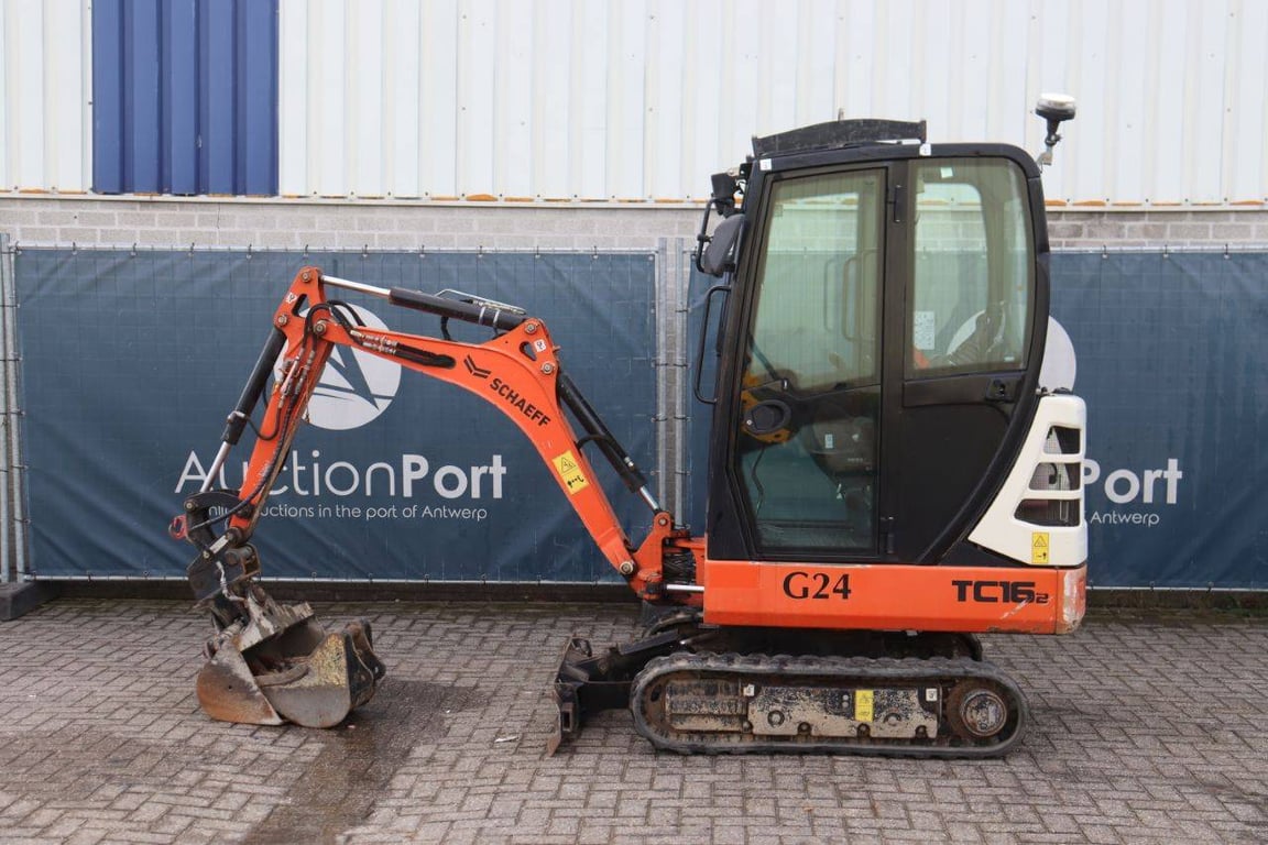 Mini excavator Schaeff TC16 Diesel 12kW 2017 2017 TC16 2017 1 image 2