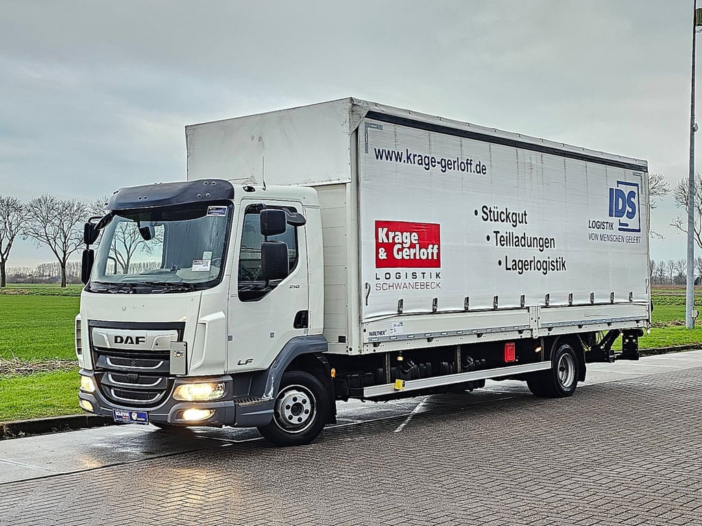 DAF LF 210 7.49t airco box 7.3m 2020 DAF LF 210 7.49T AIRCO BOX 7.3M 2020 1 image 2