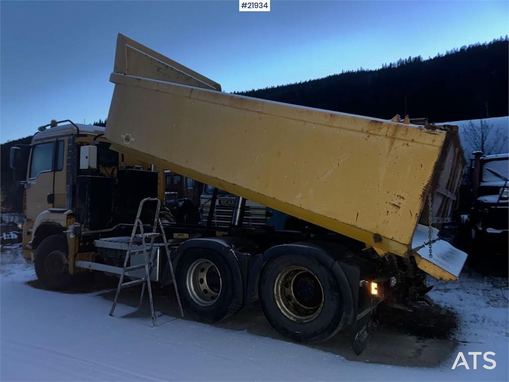 MAN TGA 28.410 6x2 Snowplow-Equipped Tipper Truck – Re 2005 21934 TGA 28.410 6x2 Snowplow-Equipped Tipper – Re 2005 1 Tipp...