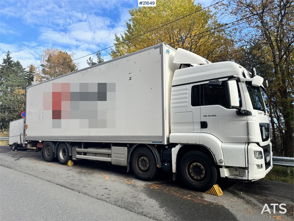 MAN TGS 35.480 8x2 Box truck w/ Full side opening. 2016 21649 TGS 35.480 8x2 Box w/ Full side opening. 2016 1 image 4