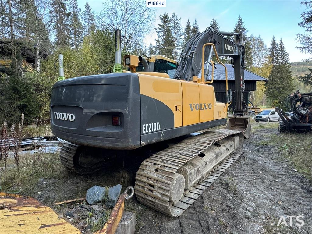 Volvo EC210CL Crawler Excavator w/ Tiltrotator & 2 Bucke 2008 18846 EC210CL Crawler Excavator w/ Tiltrotator & 2 Bucke 200...