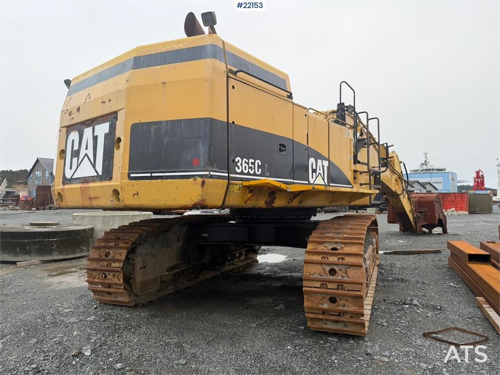 CAT 365C excavator with tooth bucket 2006 22153 365C excavator with tooth bucket 2006 1 Crawler Excavators image 2