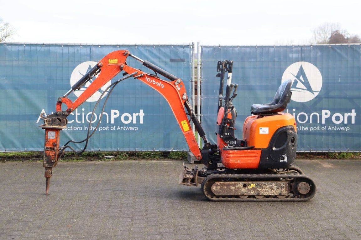 Mini excavator Kubota U-10-3 Diesel 2016 2016 U-10-3 2016 1 image 2