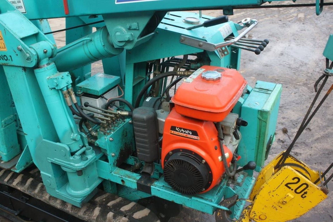 Maeda 205 Diesel Crane 2000kg 7.6m 2009 2009 Maeda 205 2009 1 Crane trucks image 5