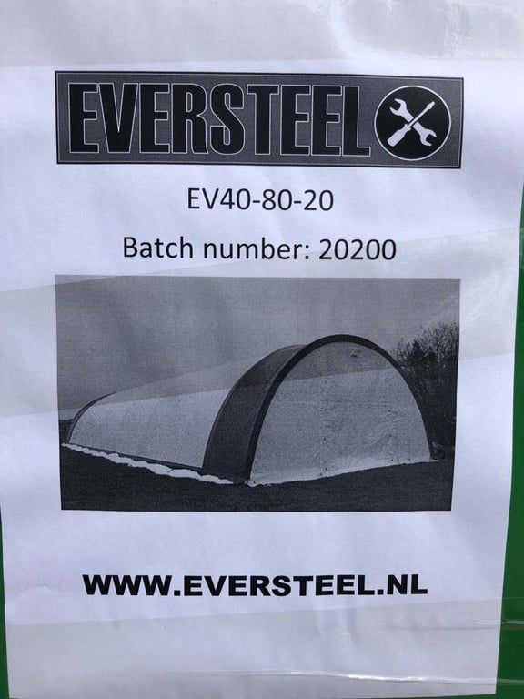 Construction tent Eversteel 408020P New Onbekend 0 image 5
