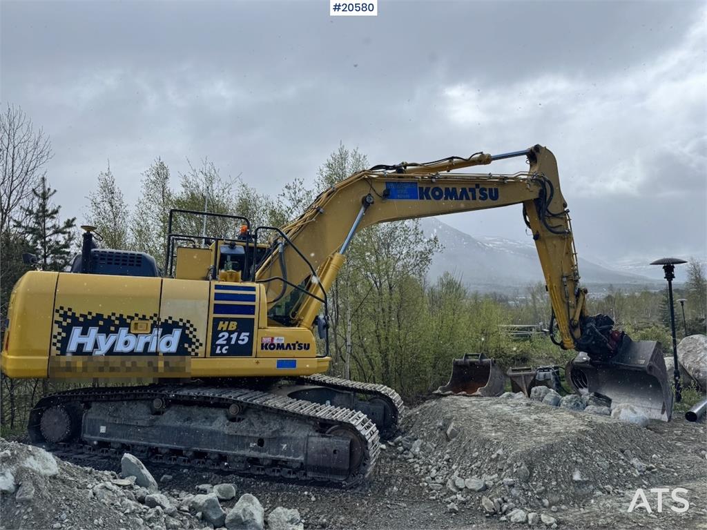 Komatsu HB215LC-2 Crawler excavator w/ GPS, Rototilt and 2 2014 20580 HB215LC-2 Crawler excavator w/ GPS, Rototilt and 2 2...