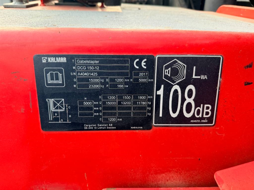 Kalmar DCG 150-12 2017 208438 DCG 150-12 2017 1 Forklift image 5