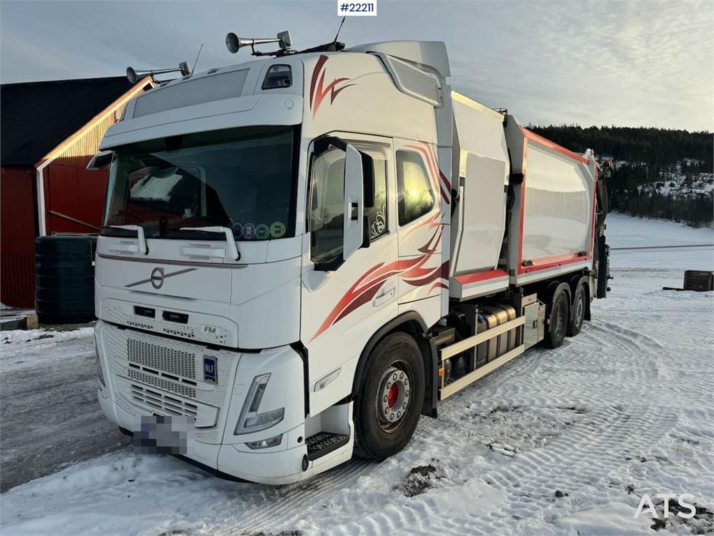 Volvo FM500 6x2 refuse collection truck with Norba 2-com 2021 22211 FM500 6x2 refuse collection truck with Norba 2-com 202...