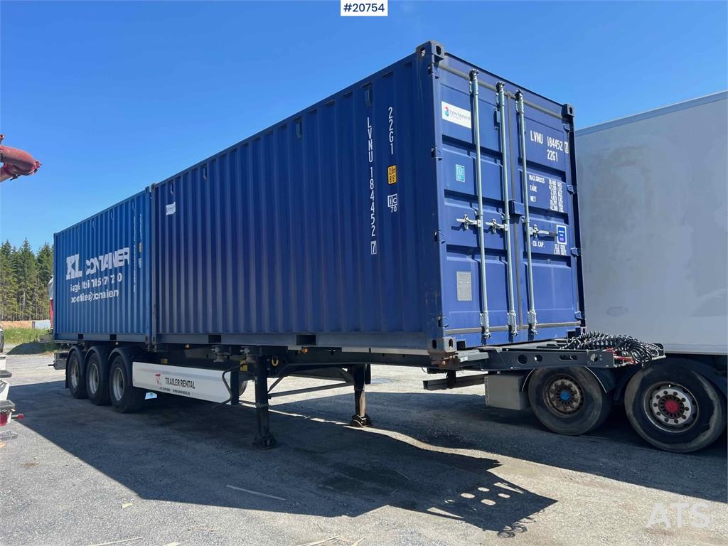 Krone sd 3 axle container semi 2019 20754 sd 3 axle container semi 2019 1 image 2