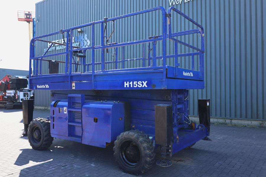 Haulotte H15SX Diesel, 4x4 Drive 15 Working Height, 500kg C 2007 HAULOTTE - H15SX - 90293 H15SX Diesel, 4x4 Drive 15 Worki...