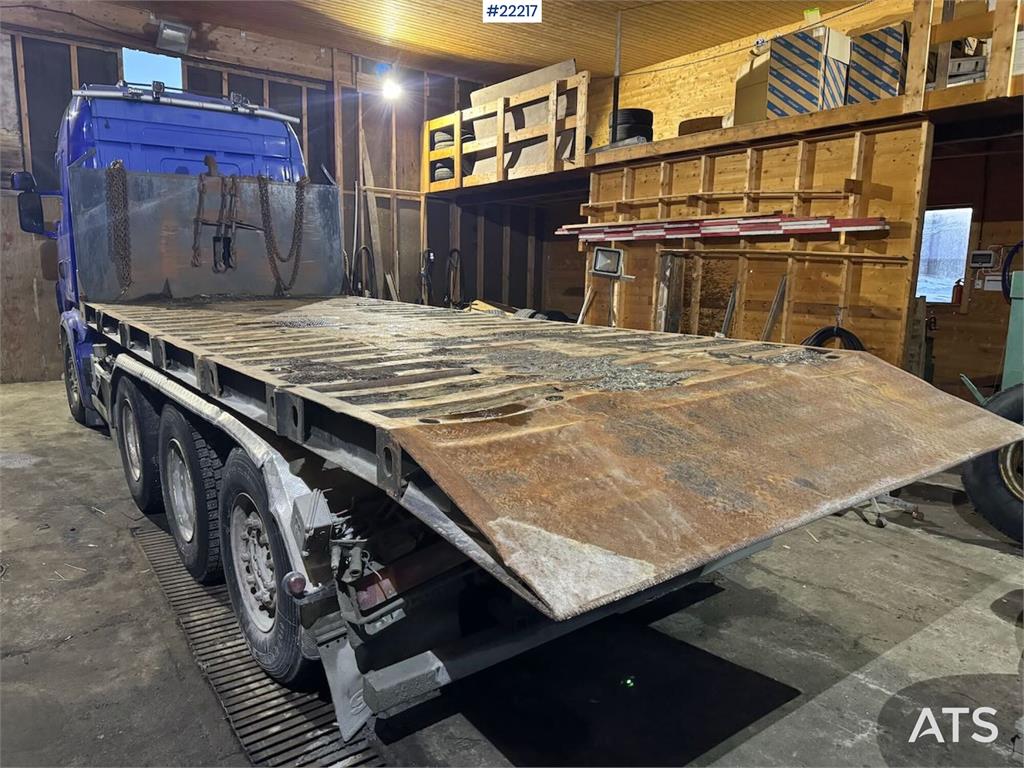 Scania R580 snow-prepared tridem hook loader with Joab ho 2005 22217 R580 snow-prepared tridem hook loader with Joab ho 20...