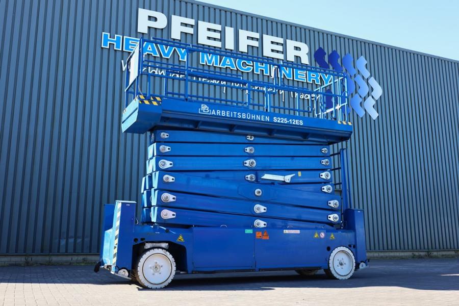 PB LIFT S225-12ES Electric, 22.5m Working Height, 450 2016 PB LIFT - S225-12ES - 90079 PB LIFT S225-12ES Electric, 22.5m W...