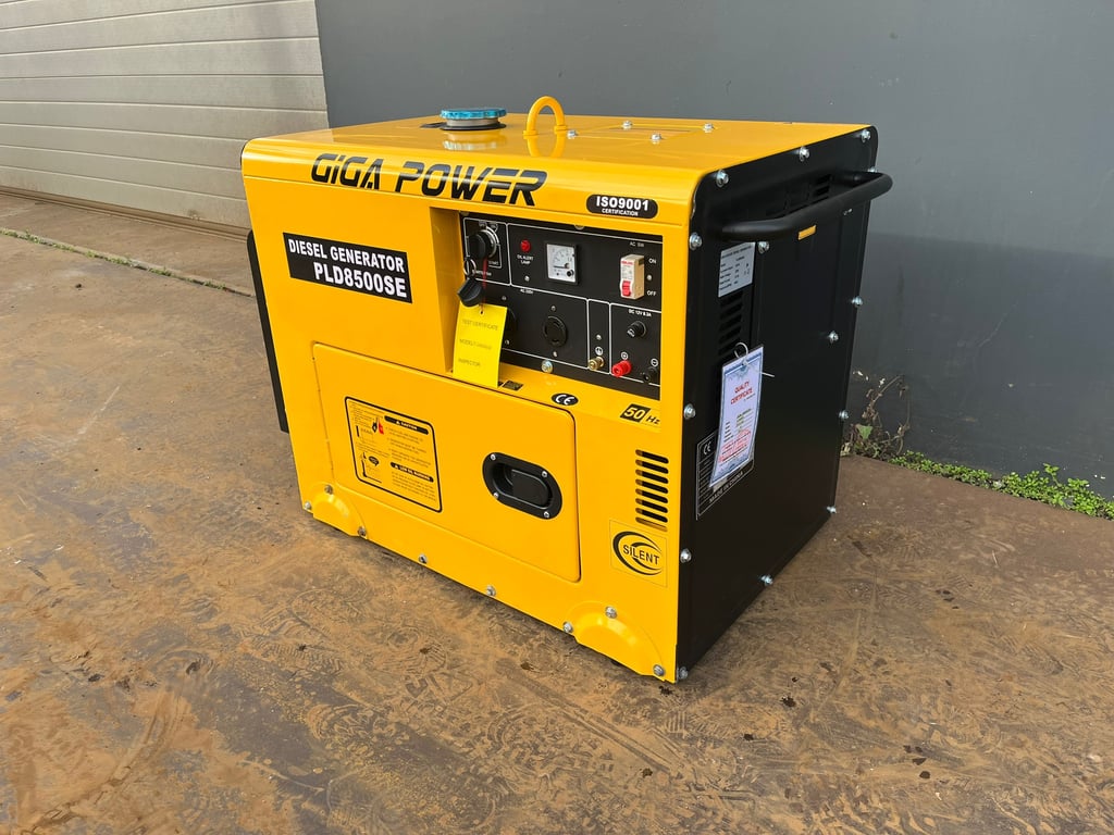 Giga power PLD8500SE 8 kVA silent generator 2022 00031640 Giga power PLD8500SE 8 kVA silent generator 2022 0 image 2