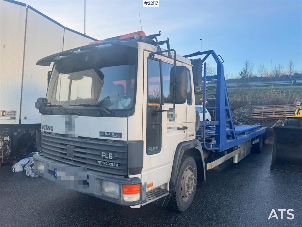 Volvo FL6 car transporter. EU approved. 1996 22117 FL6 car transporter. EU approved. 1996 1 image 16