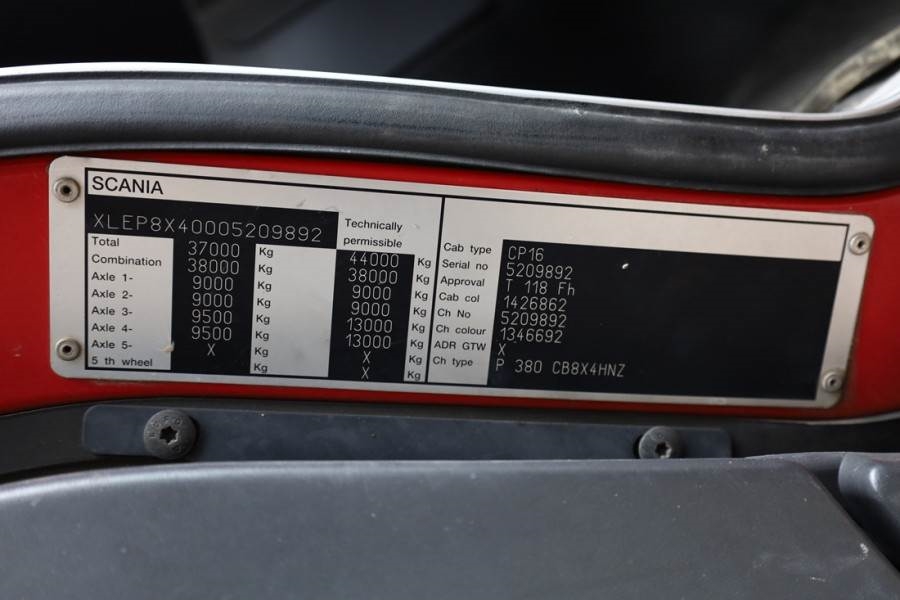 Scania 8x4 With Putzmeister PUMI 24-3.67CS Truck-mounted 2008 SCANIA - 8x4 With Putzmeister PUMI 24-3.67CS - 301 8x4 With ...