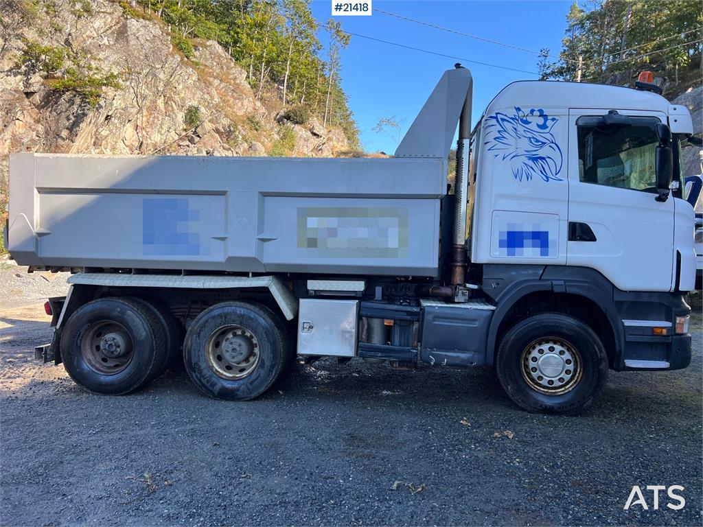 Scania R560 Plow rigged tipper truck w/ plow attachment 2010 21418 R560 Plow rigged tipper truck w/ plow attachment 2010 1...