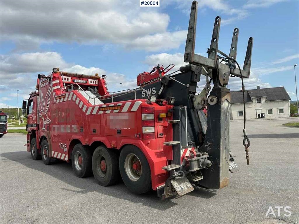 Mercedes-Benz Actros 4448 8x8 heavy hauler w/ SWS body and low m 2004 20804 Actros 4448 8x8 heavy hauler w/ SWS body and l...