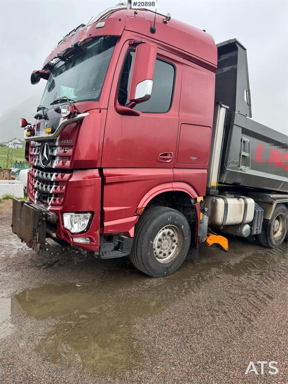 Mercedes-Benz Arocs 2858 6x4 komplett brøyterigget m/underliggen 2015 20898 Arocs 2858 6x4 komplett brøyterigget m/underli...