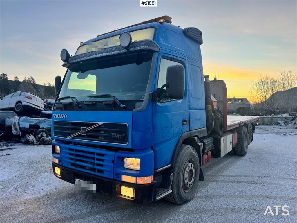 Volvo FM12 6x2 Crane Truck w/ 23 t/m Palfinger Crane WAT 2001 21881 FM12 6x2 Crane Truck w/ 23 t/m Palfinger Crane WAT 200...
