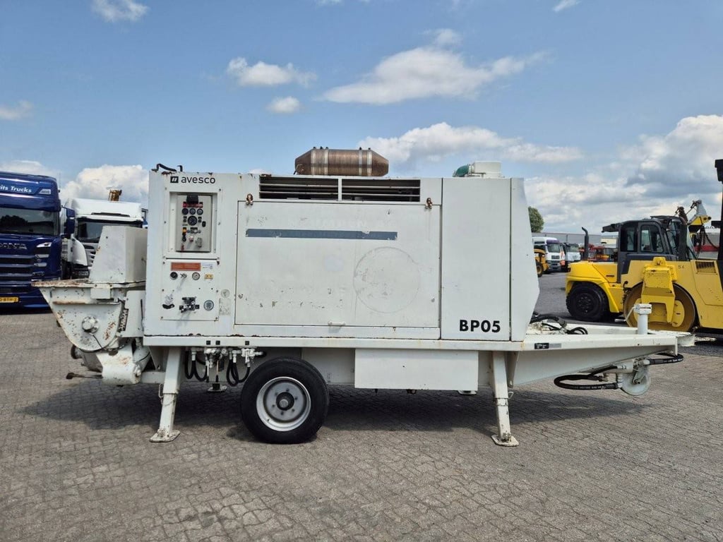 Concrete pump Schwing BP4000HDR Diesel 231kW 2007 2007 Stetter BP 4000 HDR D 2007 1 Concrete Mixer Pump image 8