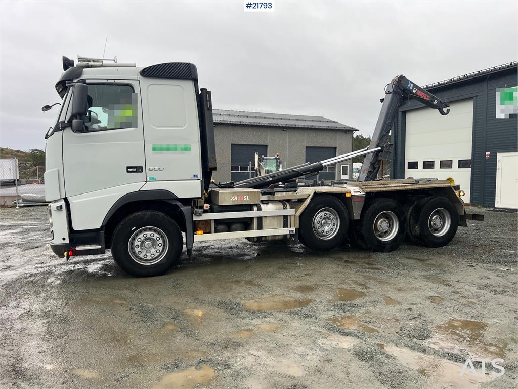 Volvo fh16 8x4 pusher hook truck w/ 24T multilift Hook 2011 21793 fh16 8x4 pusher hook truck w/ 24T multilift Hook 2011 1 ...