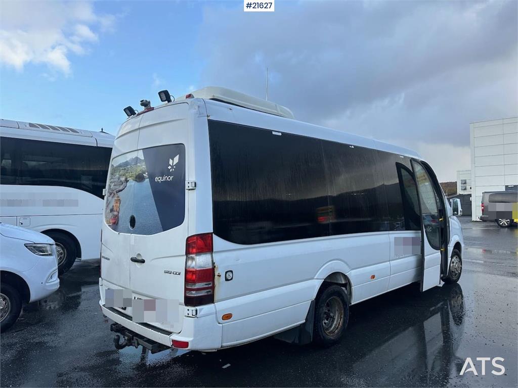 Mercedes-Benz sprinter minibus 4x2 w/ 16+1 seats, wheelchair ram 2017 21627 Mercedes-Benz sprinter minibus 4x2 w/ 16+1 sea...