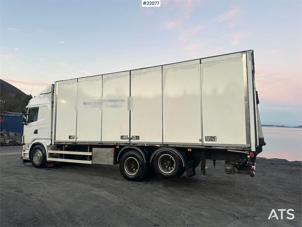 Scania G480 6x2 box truck with full side opening. 2013 22077 G480 6x2 box truck with full side opening. 2013 1 image 2