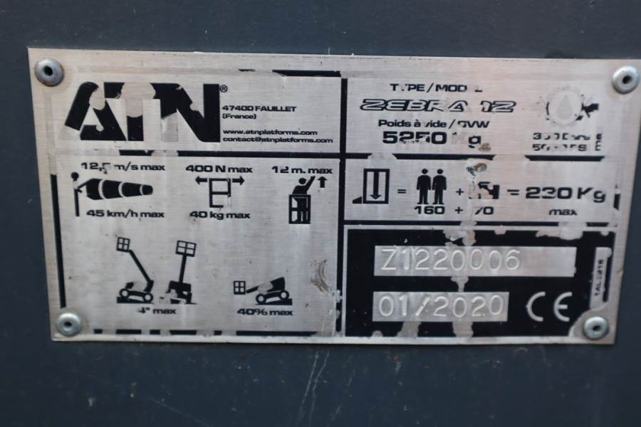 ATN Zebra 12 VALID INSPECTION, *GUARANTEE! Diesel, 4x4 2020 ATN - Zebra 12 - 60462 ATN Zebra 12 VALID INSPECTION, *GUARANT...