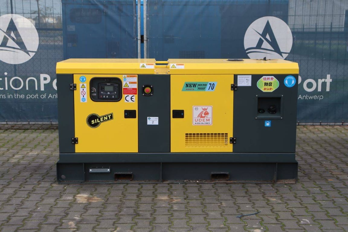 Generator Ashita AG3-70E Diesel 2025 70kVA New 2025 Ashita AG3-70E 2025 0 Generators image 2