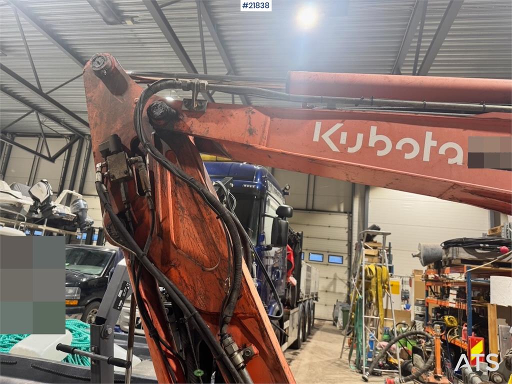 Kubota KX101-3 Mini Excavator w/ Bucket and Grab 2005 21838 KX101-3 Mini Excavator w/ Bucket and Grab 2005 1 image 14
