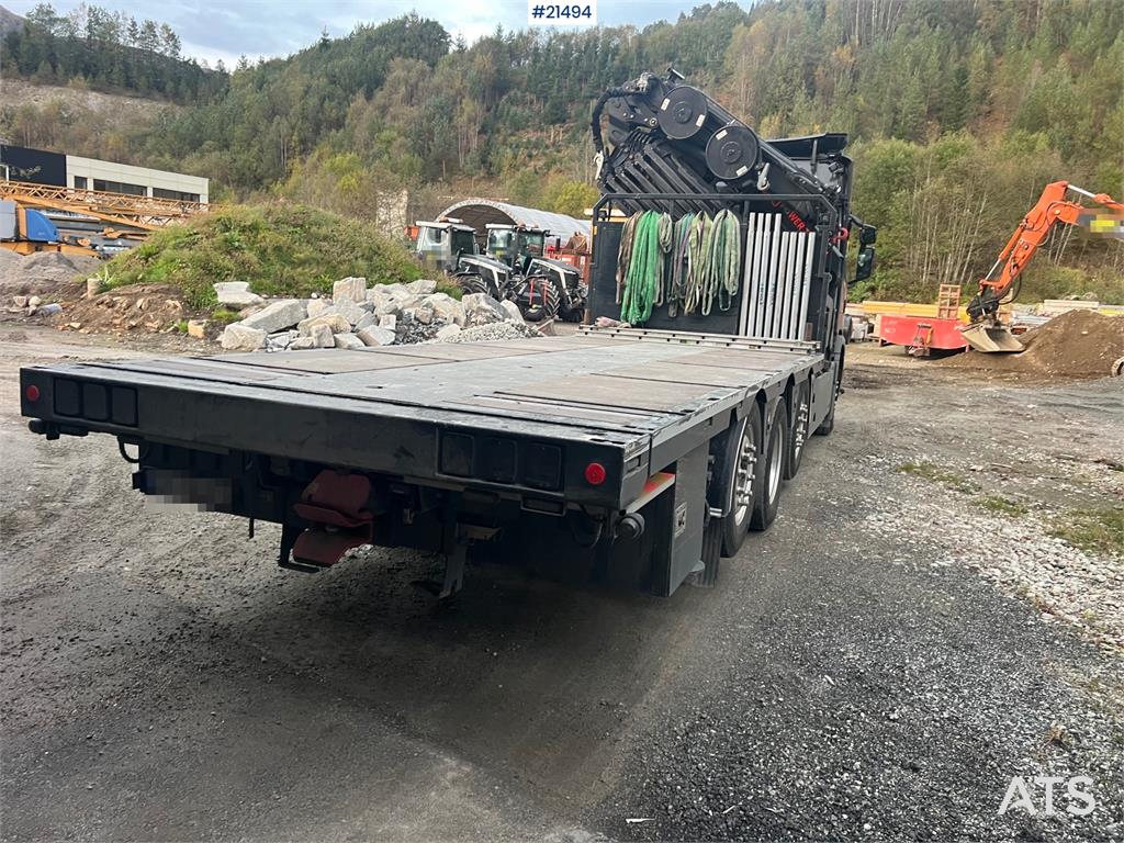Scania G560 8x2 pusher crane truck w/ onspot, 2023 50t/m 2024 21494 G560 8x2 pusher crane truck w/ onspot, 2023 50t/m 2024...